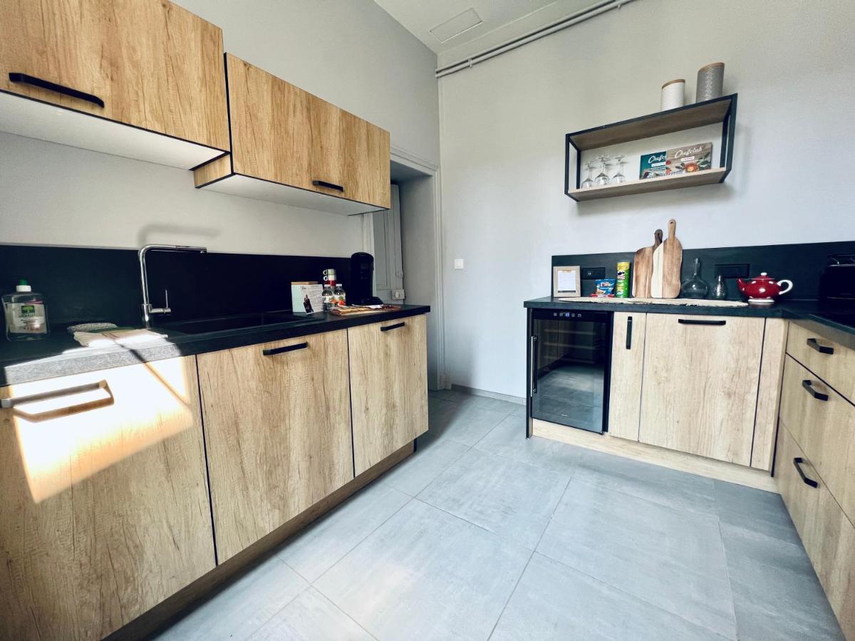 "Le General" Appartement Prestige Proche Gare, Haut-De-Gamme, Avec Billard Et Parking Prive, By Primo C0Nciergerie เนอแวร์ ภายนอก รูปภาพ