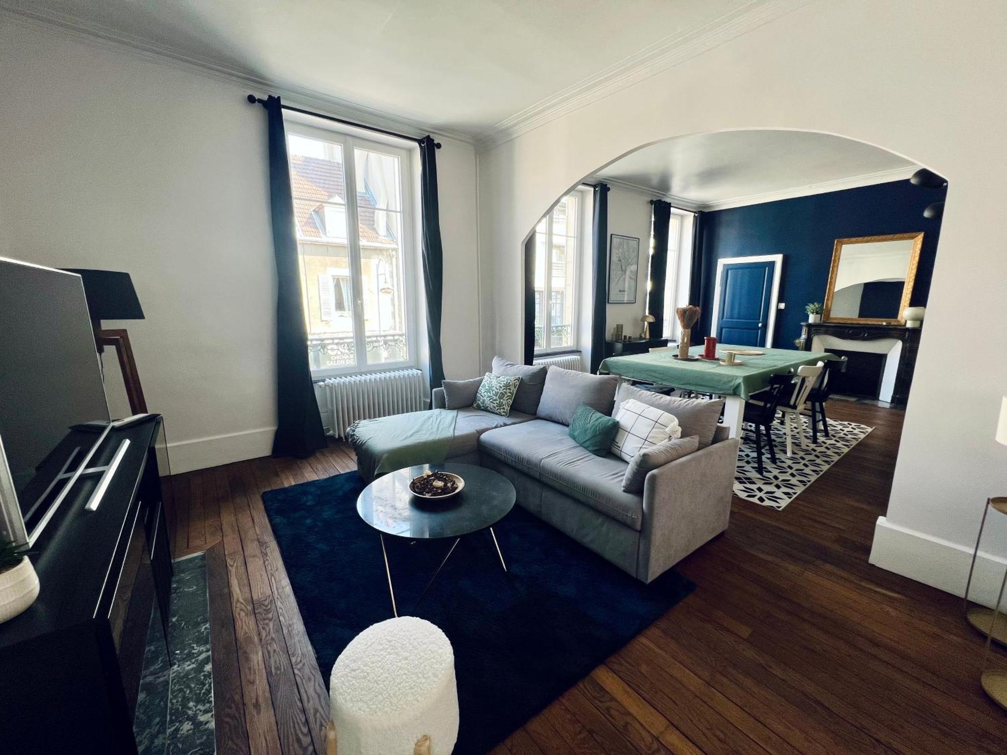 "Le General" Appartement Prestige Proche Gare, Haut-De-Gamme, Avec Billard Et Parking Prive, By Primo C0Nciergerie เนอแวร์ ภายนอก รูปภาพ